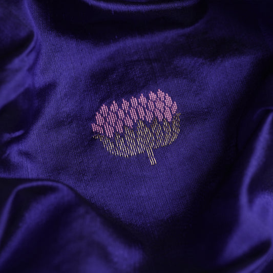 RESHAM-BLUE-PATTU SILK-PR/R003