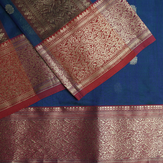 RATNA-BLUE-KATAN SILK-PR/RA001