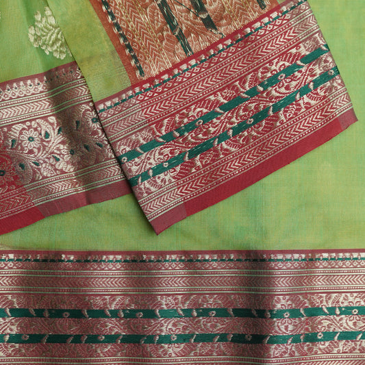 RATNA-GREEN-KATAN SILK-PR/RA002