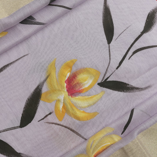 VARNA-LILAC-CHANDERI SILK-PR/V015