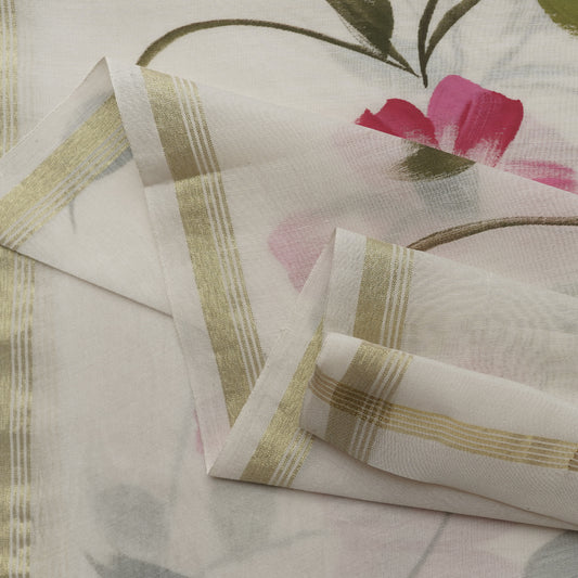 VARNA-WHITE-CHANDERI SILK-PR/V016