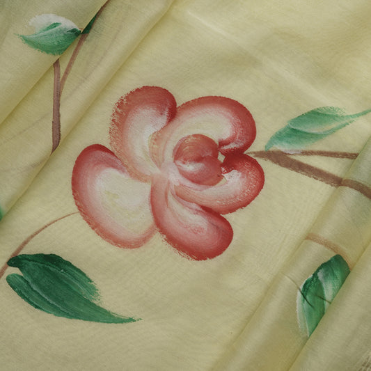 VARNA-LIGHT YELLOW-CHANDERI SILK-PR/V022