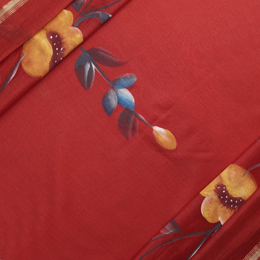 VARNA_RED_CHANDERI SILK-PR/V032